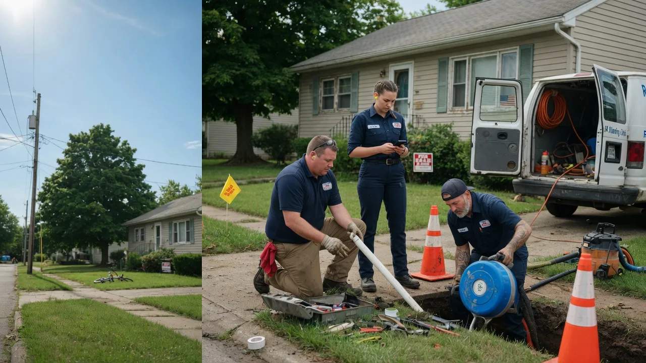 Sewer Line Repair in Charles City, IA near me
